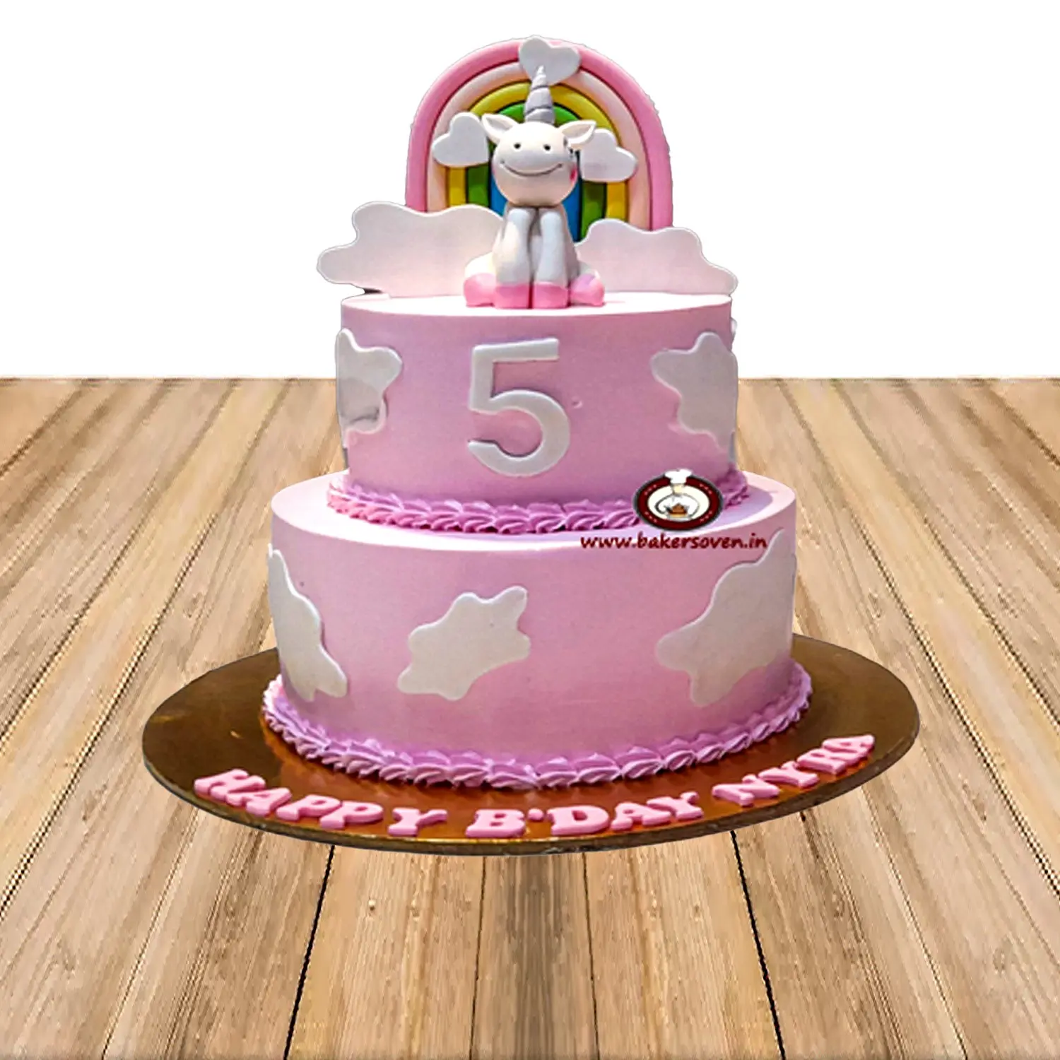 Unicorn Theme Cake U