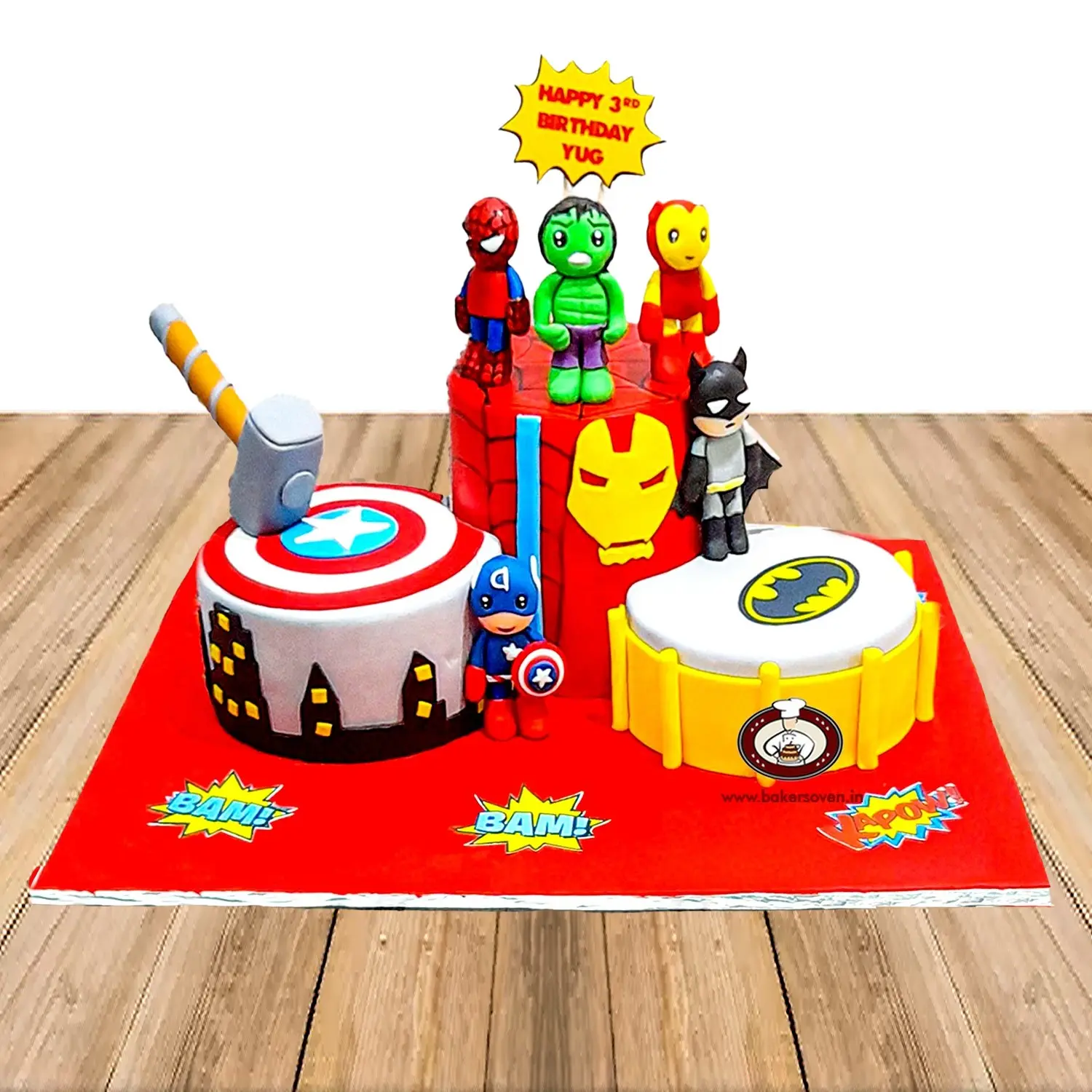 The Superhero Cake