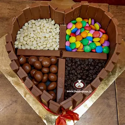 Choco Devil Heart Cake