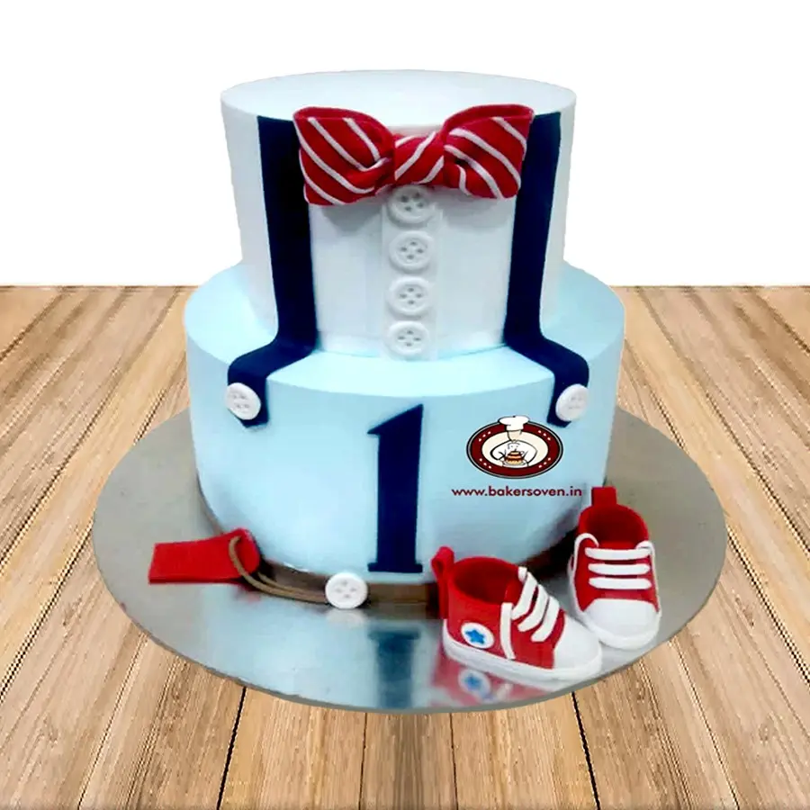 Bow & Shoe Cake