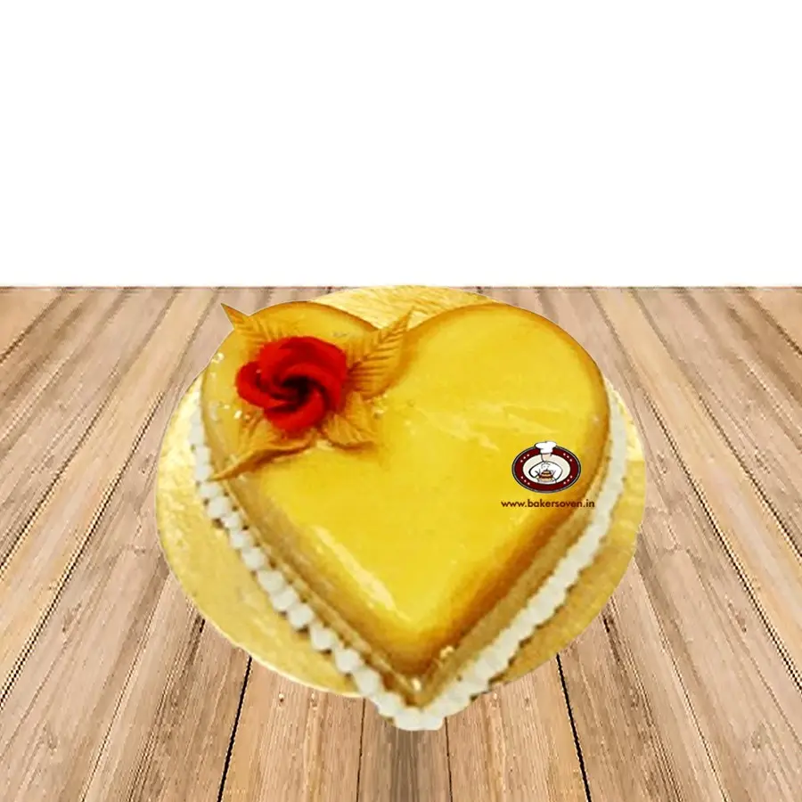 Golden Heart Cake