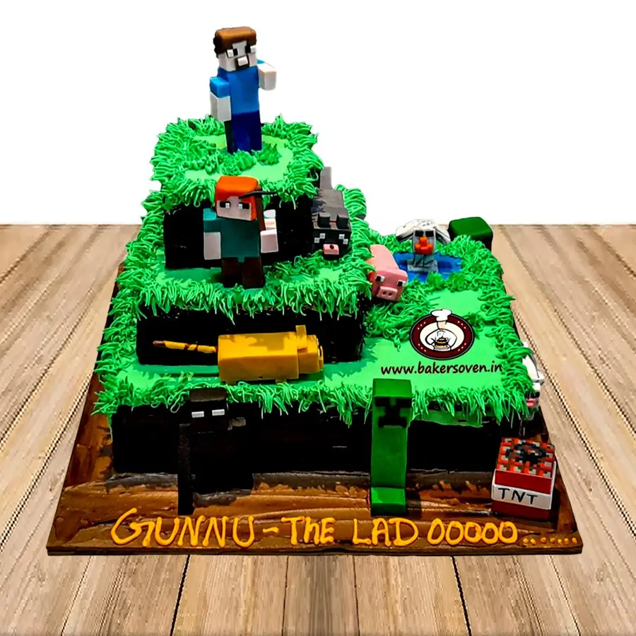 Minecraft Cake A