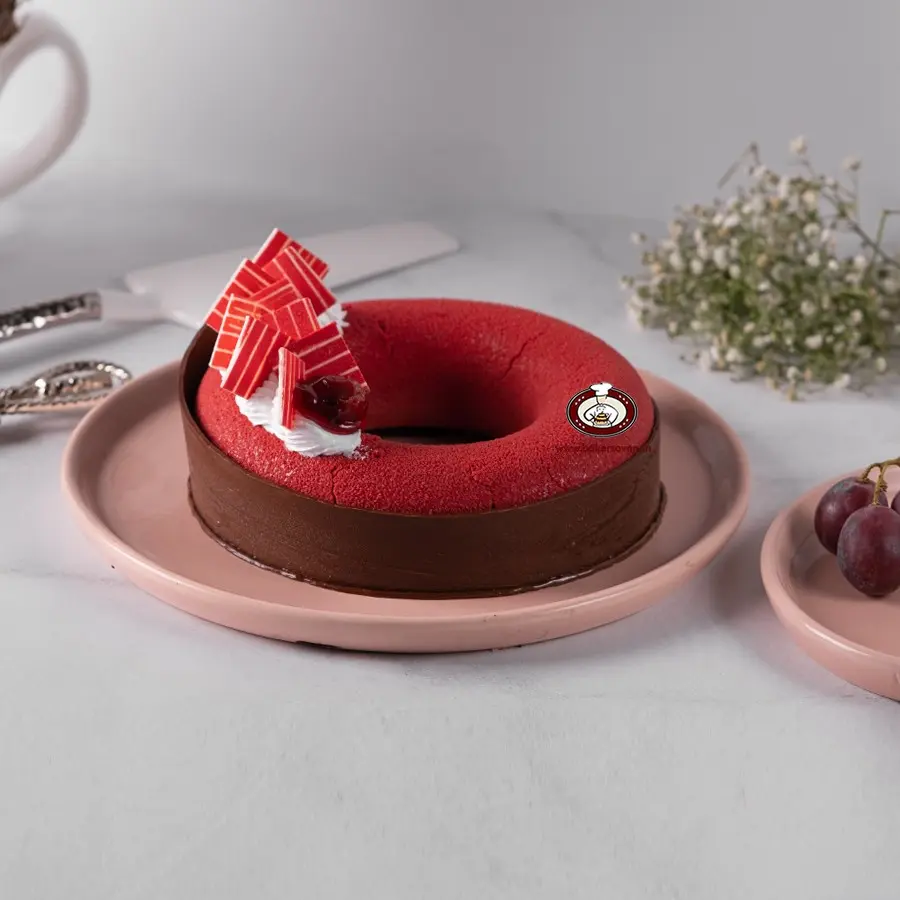 Red Cherry Mousse Cake