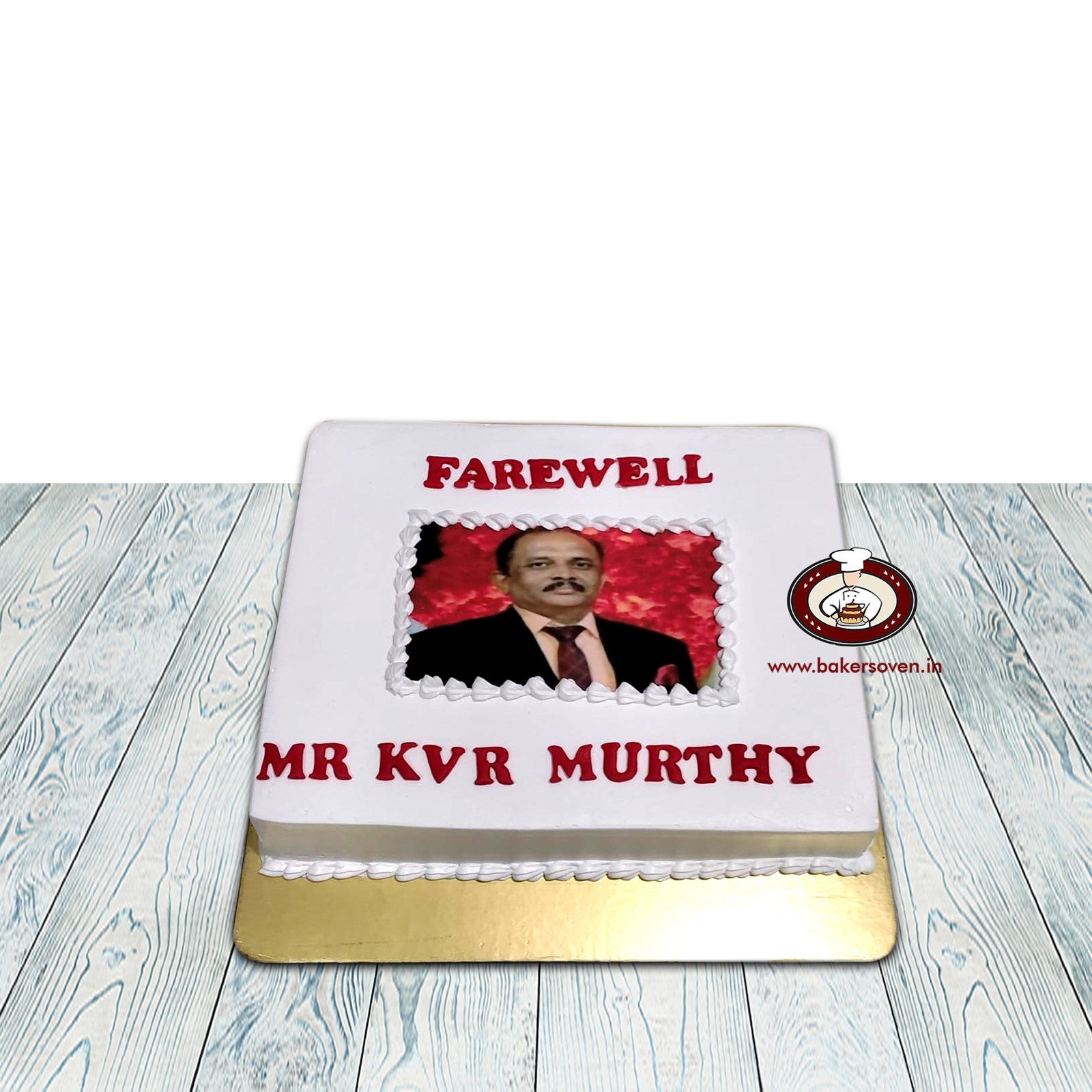 Farewell Photo Cake