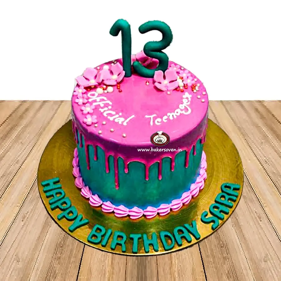 13th Birthday Cake