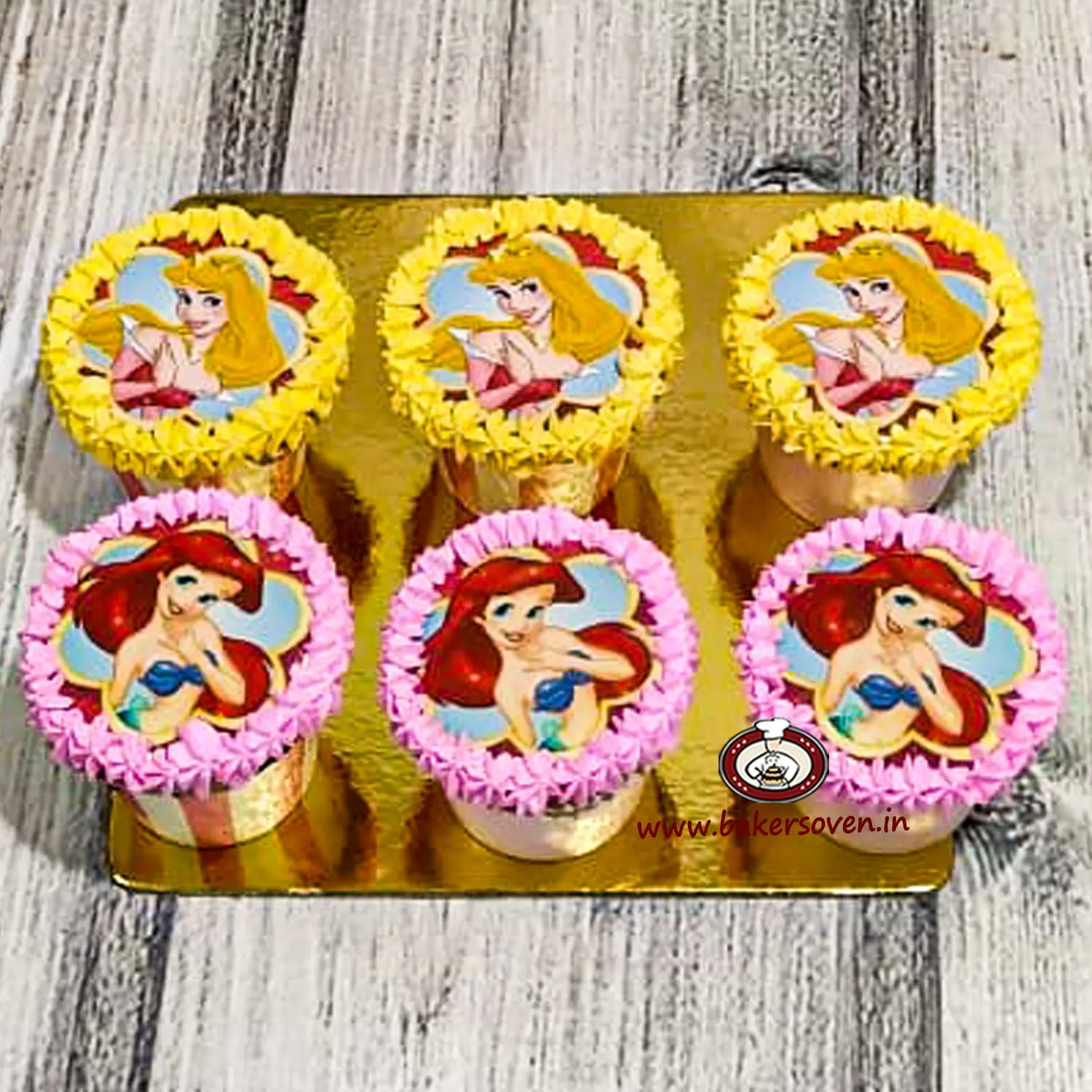Disney Princess Cupcakes
