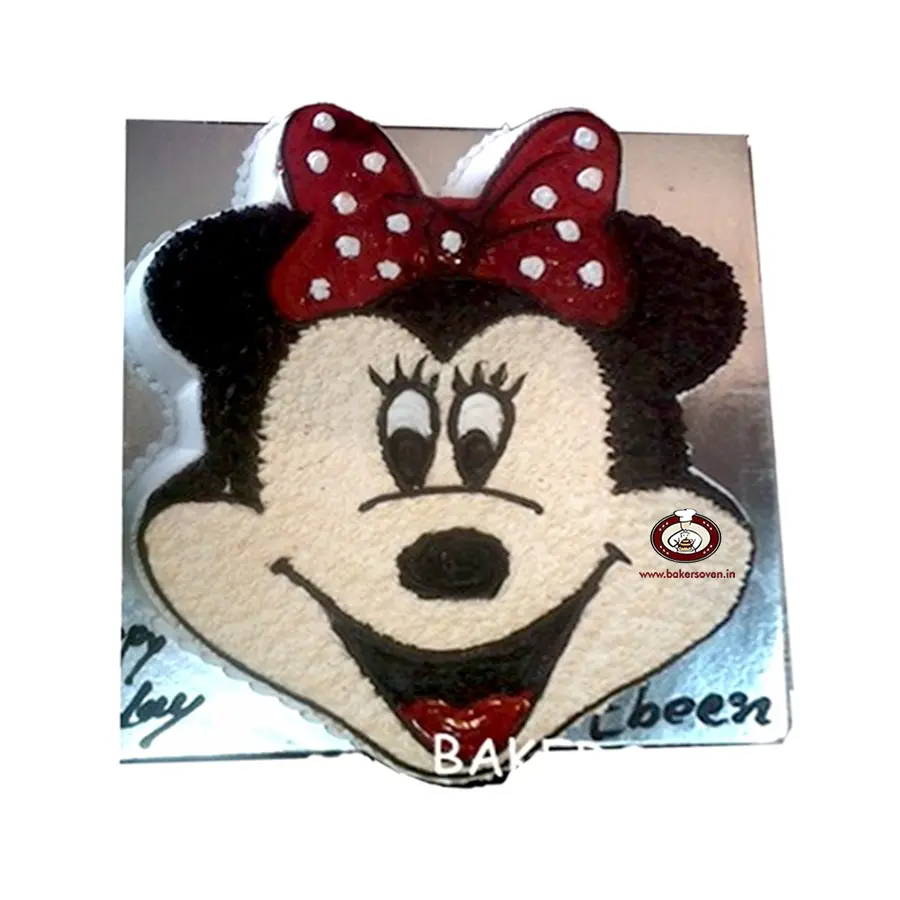 MInnie Mouse Face Cake b