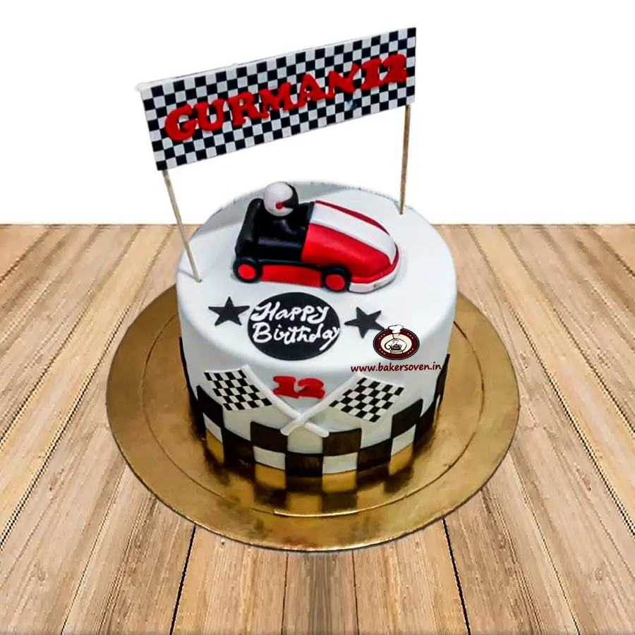 Racing Car Cake