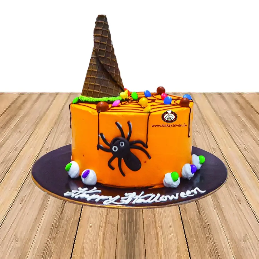 HALLOWEEN SPOOKEY SPIDER CAKE