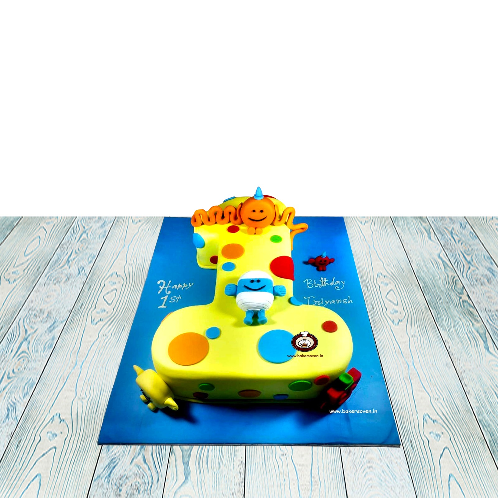 Toddler Number 1 Cake