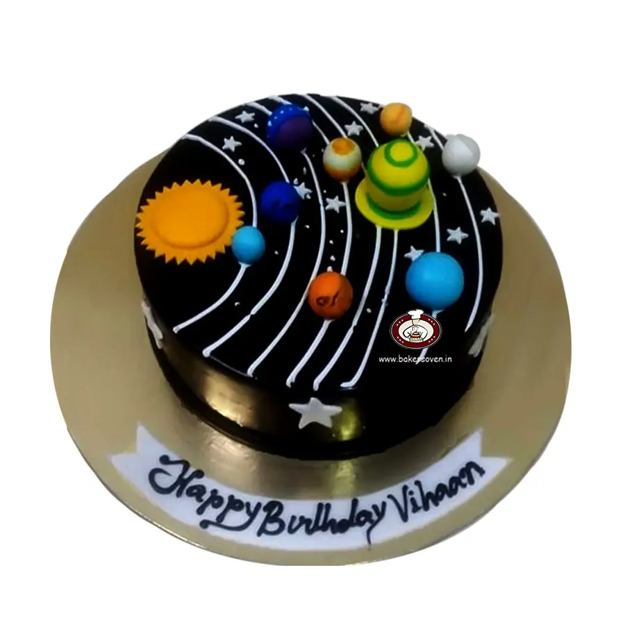 Solar System Cake