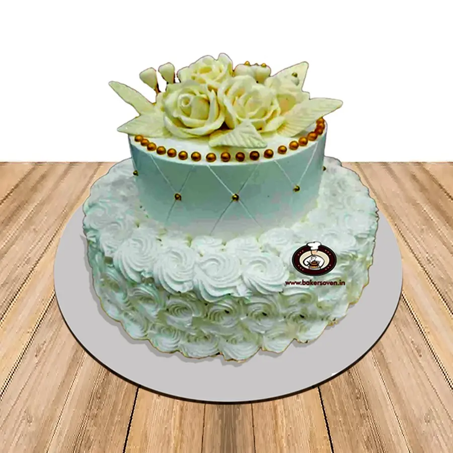 Anniversary Flowers Cake C