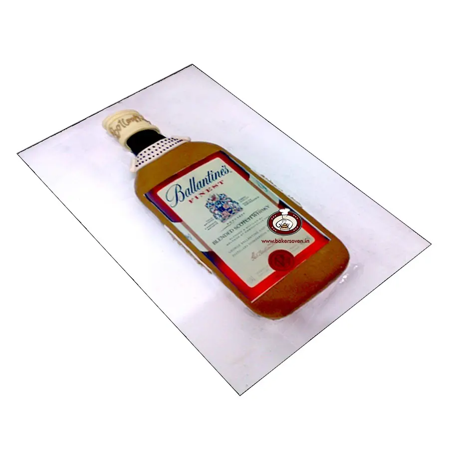 Ballentines Bottle Cake
