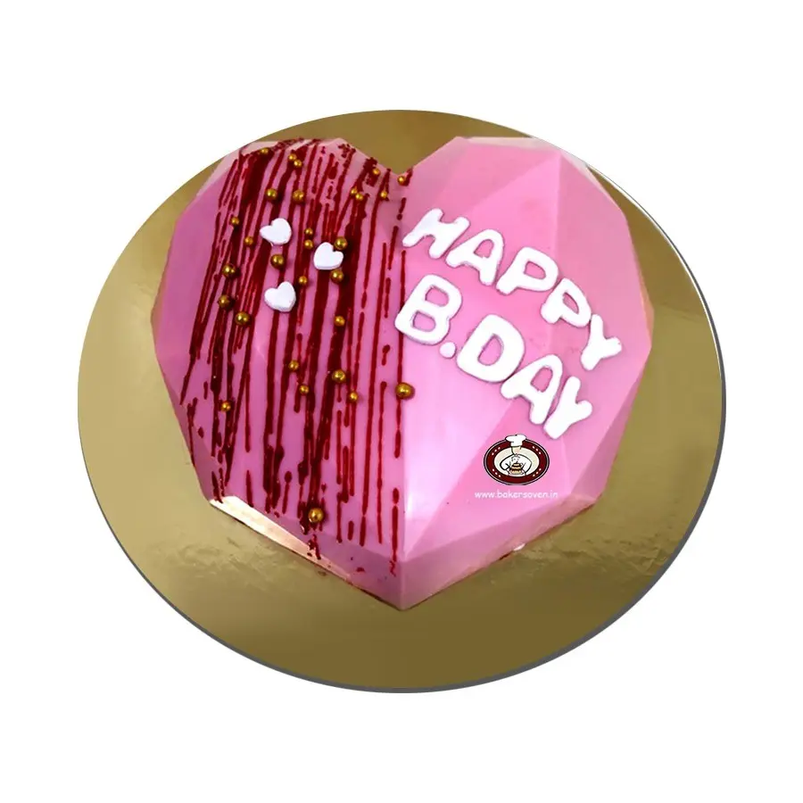 Pinata Pink Heart Cake E